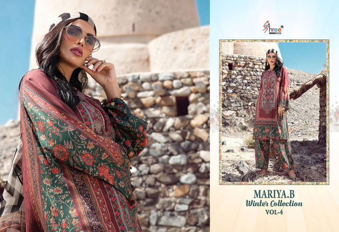 Shree Mariya B 4 Pakistani Wholesale Salwar Kameez Collection 